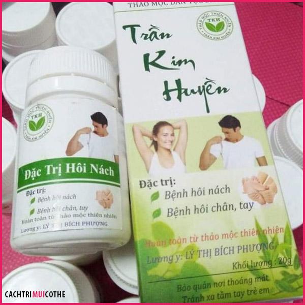 Hôi nách trần kim huyền