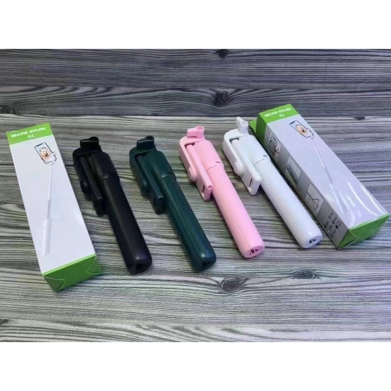 GD26 - Gậy chụp ảnh 3 chân kèm remote R1 - Gậy tự sướng selfie chụp hình điều khiển từ xa xoay nhiều góc độ