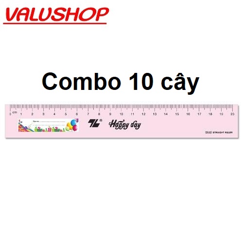 Thước 20cm có hằng đẳng thức happy day sr-02