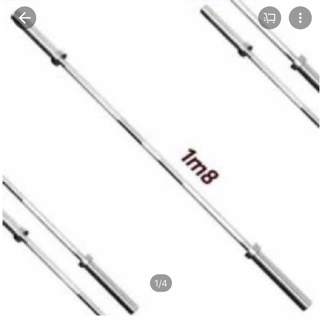 Thanh đòn 1.8m phi 50 Tay Cầm 32 Nặng 12kg