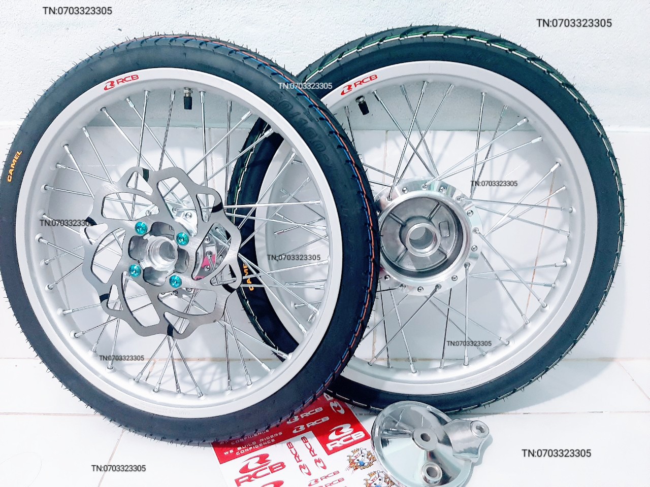 [HCM CẶP BÁNH CĂM WAVE.RS . WAVE S. WAVE S110 . FUITUTER 125 NIỀN NHÔM RCB 1.1 CĂM ĐÙM MẠ CROM LOẠI 1 . COMPO ĐẦY ĐỦ Y NHƯ HÌNH