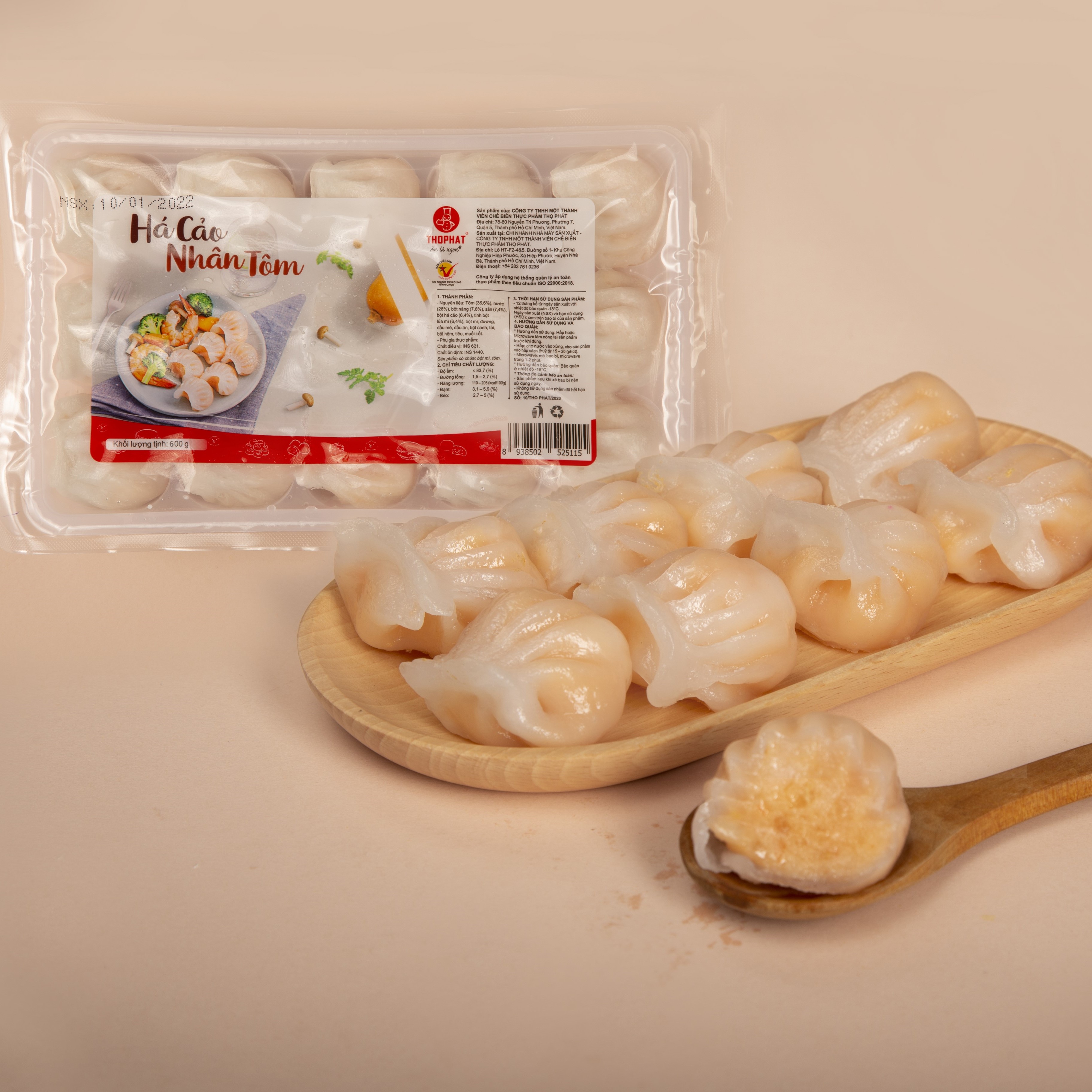 Há cảo nhân tôm thọ phát food 600g