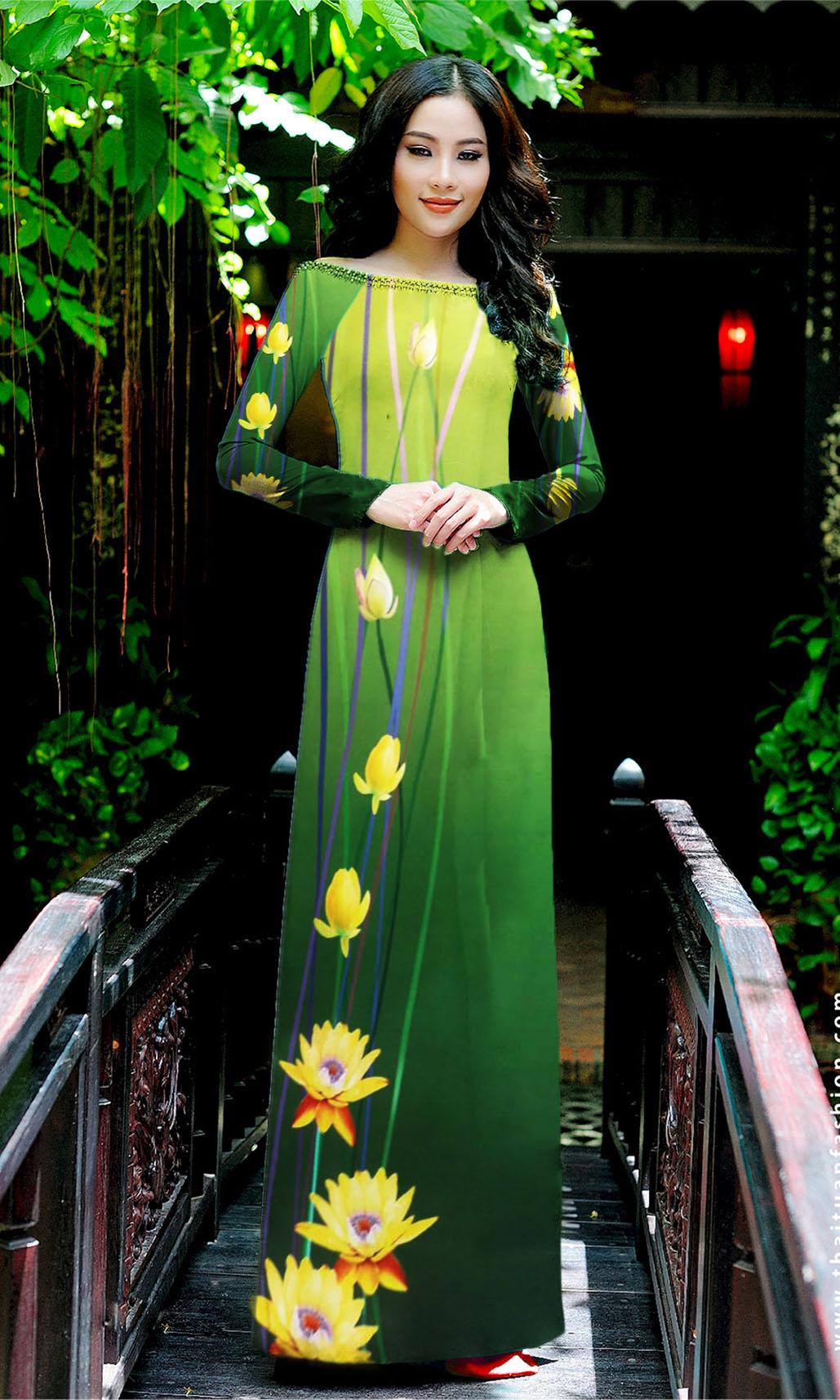 VẢI MAY ÁO DÀI LỤA 3D - MAY ÁO DÀI, ĐẦM VÁY, ÁO KIÊU...