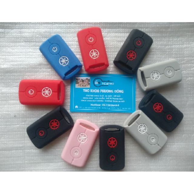 Bao ( Bọc ) Chìa Khóa Smartkey Yamaha Grande - Nvx - Janus Silicon Đủ Màu