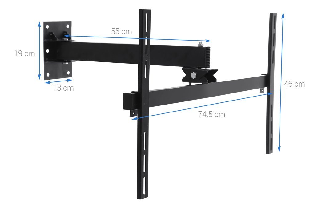 Kệ treo tivi bắt tường xoay được, Khung Treo Xoay Tivi LED-LCD 32-50 inch- Giá Treo Tivi Gắn Tường Góc Xoay 360 độ