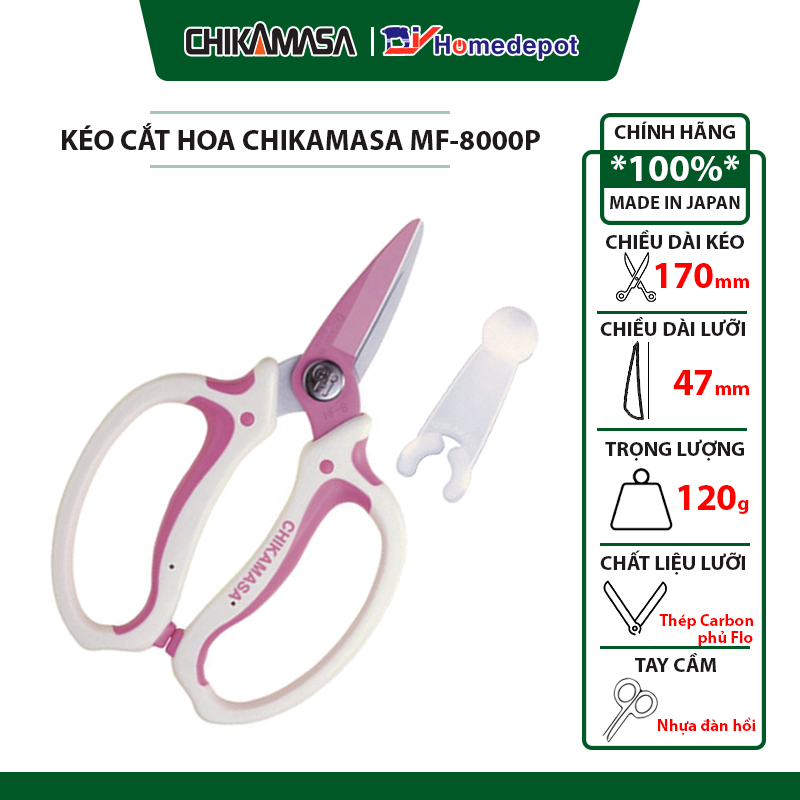 Kéo cắt hoa Nhật Bản Chikamasa MF-8000P