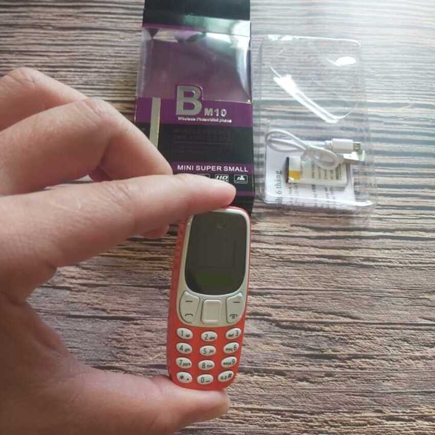 Điện Thoại Siêu Nhỏ 3310 màu Cam Orange – Điện Thoại Mini 3310 Siêu Nhỏ 2 sim 2 sóng âm thanh cực to - Điện Thoại Pin Trâu