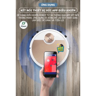 Robot hút bụi es06 thông minh, điều khiển qua app điện thoại. giảm sốc hôm nay, số lượng có hạn. mua ngay mua ngay!