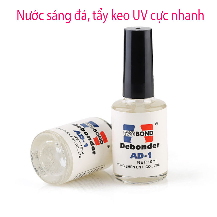 Nước sáng đá gắn nail, tẩy keo 502 debonder ad-1 - mua ngay nước sáng đá gắn nail, gỡ mi,tẩy keo 502 debonder ad-1