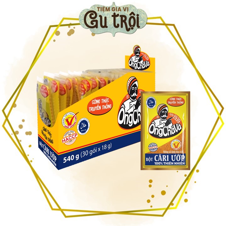 Bột cà ri ướp ông chà và 18g -