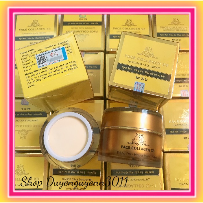 Kem Face Collagen X3 . chính hãng Mỹ Phẩm Đông Anh.