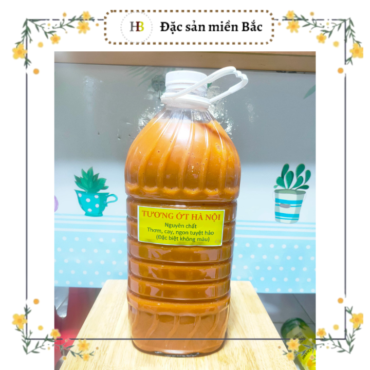 Tương ớt Bắc Tương ớt ăn phở - Sỉ can 5L - siêu cay