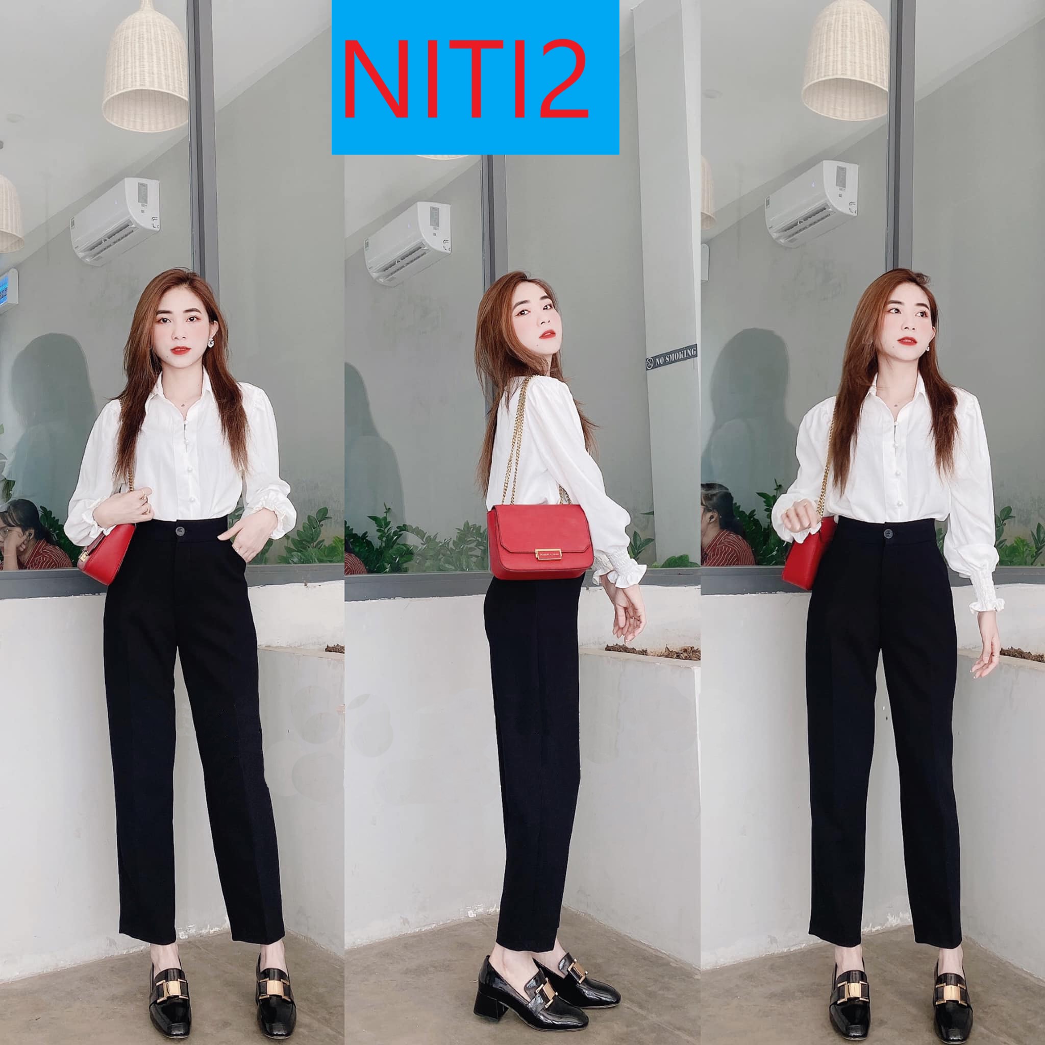 [ FREESHIP ] QUẦN TÂY NỮ LƯNG CAO HỌC SINH, QUẦN ÂU HỌC SINH NỮ, QUẦN TÂY NỮ ĐI HỌC ĐEN LƯNG CAO, PHOM ĐẸP DÁNG TRẺ TRUNG, VẢI DÀY, FORM CHUẨN CỰC ĐẸP DÁNG SIÊU XINH-NITI2