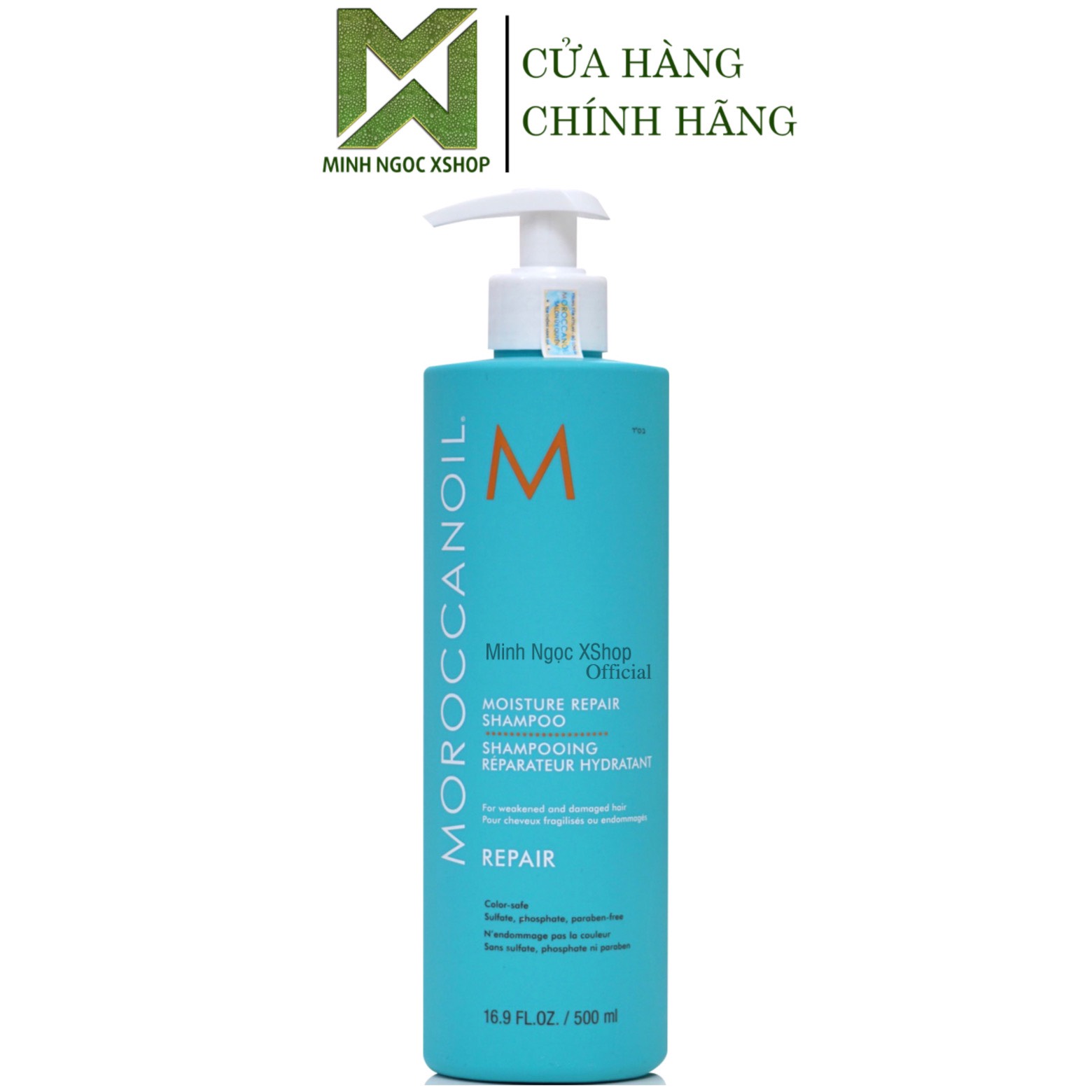 Dầu gội phục hồi độ ẩm Moroccanoil Repair 500ML