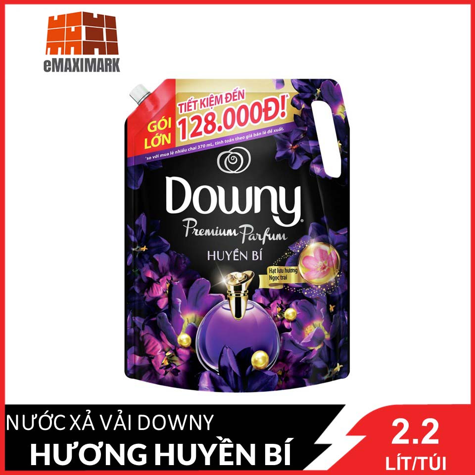 [HCM ship 2h] Nước xả vải Downy Huyền bí túi 2L