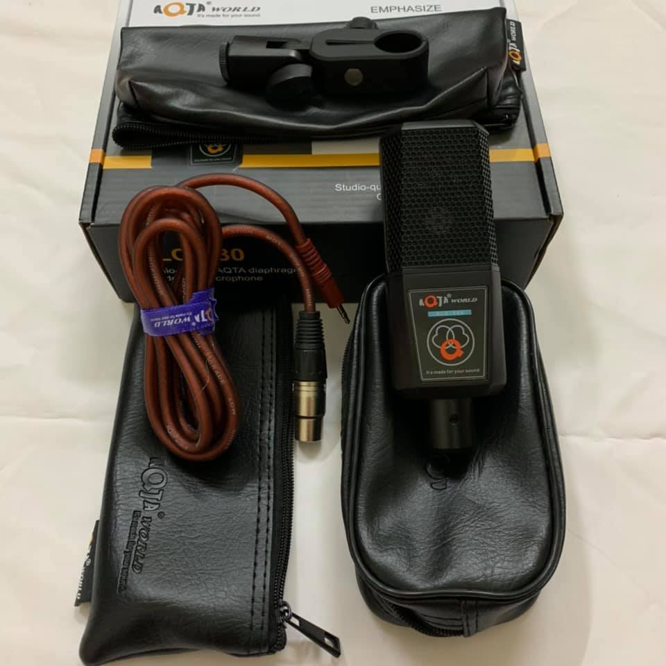 Micro thu âm aqta alc-280 hát karaoke, hát live stream