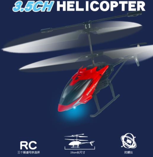 Trực thăng điều khiển từ xa Máy bay điều khiển từ xa mini RC Helicopter 3.5 CH