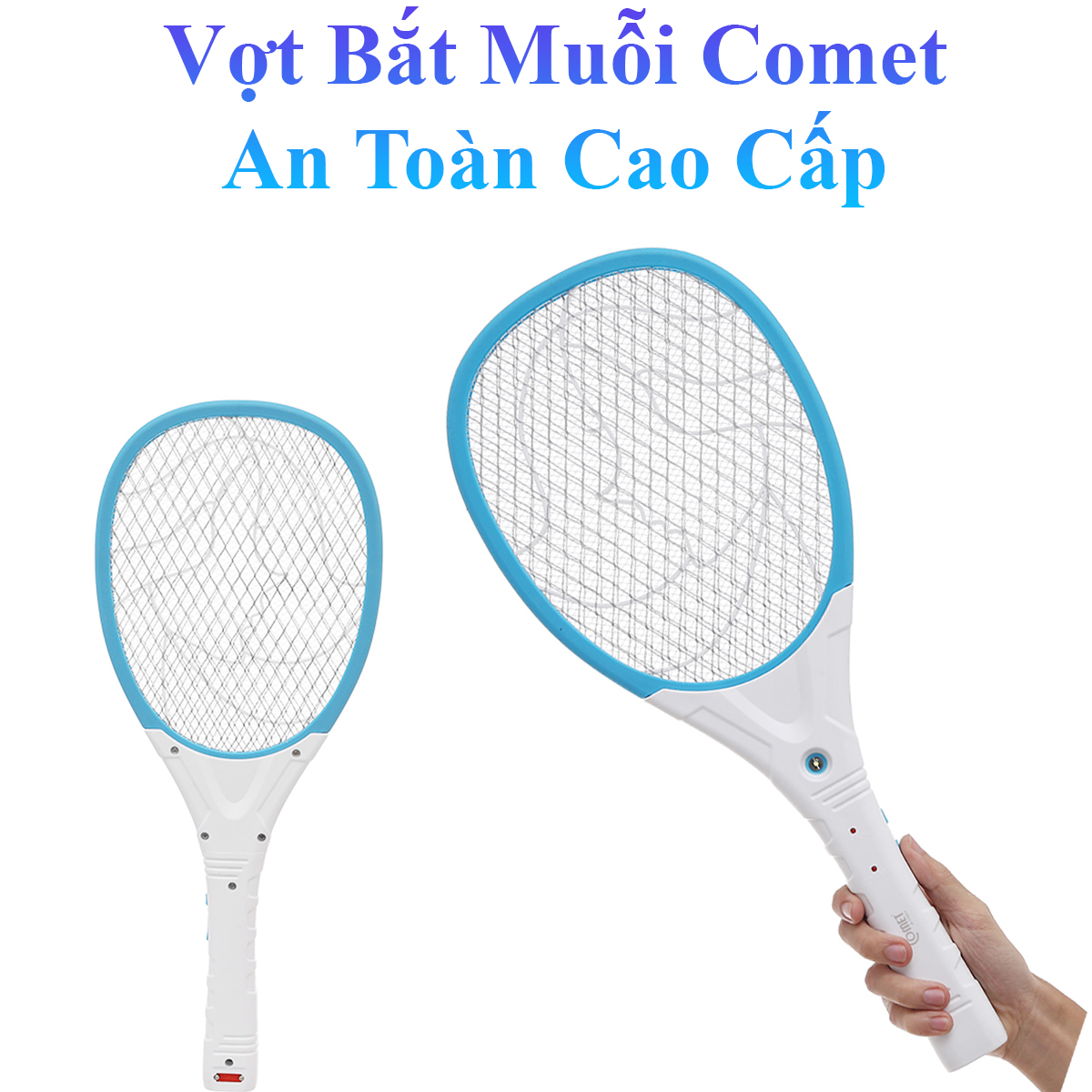 Vợt bắt muỗi comet cp045 cao cấp