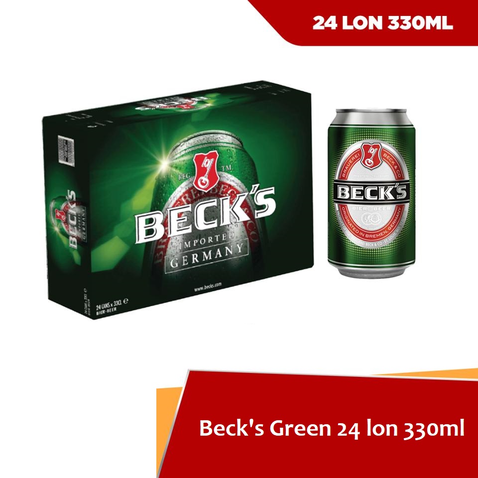 BIA BECK THÙNG 330ML 24 LON