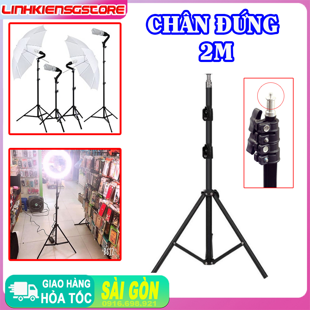Phụ kiện đèn live Chân đèn live stream 210cm giá rẻ