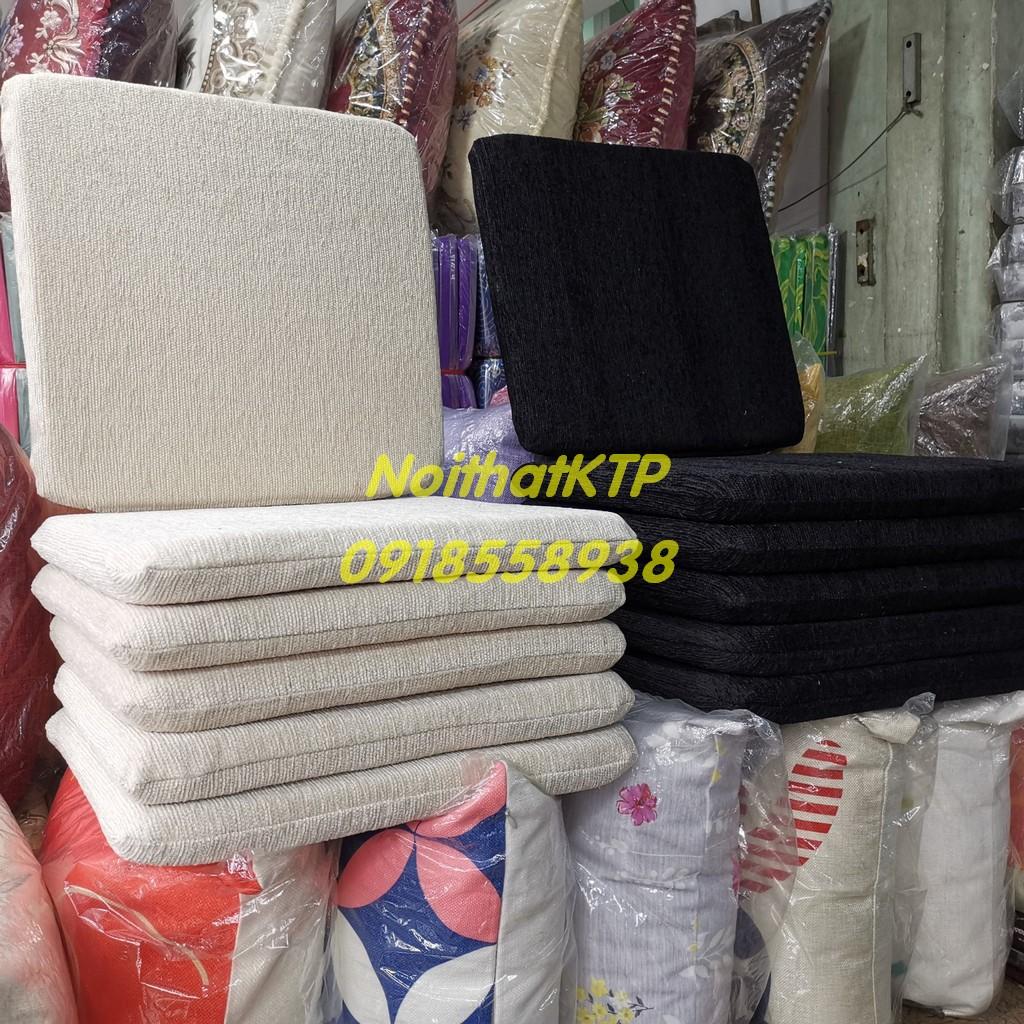 Nệm ngồi bệt KTP vải bố dày 35mm