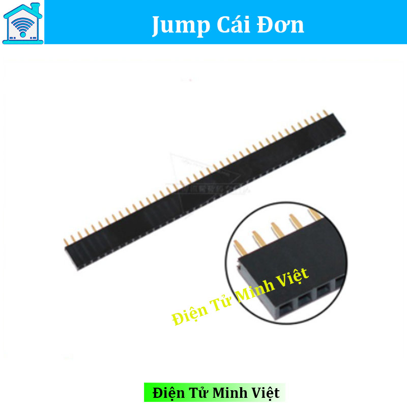 Combo 3 jump cái đơn 1x40 2.54 loại thẳng