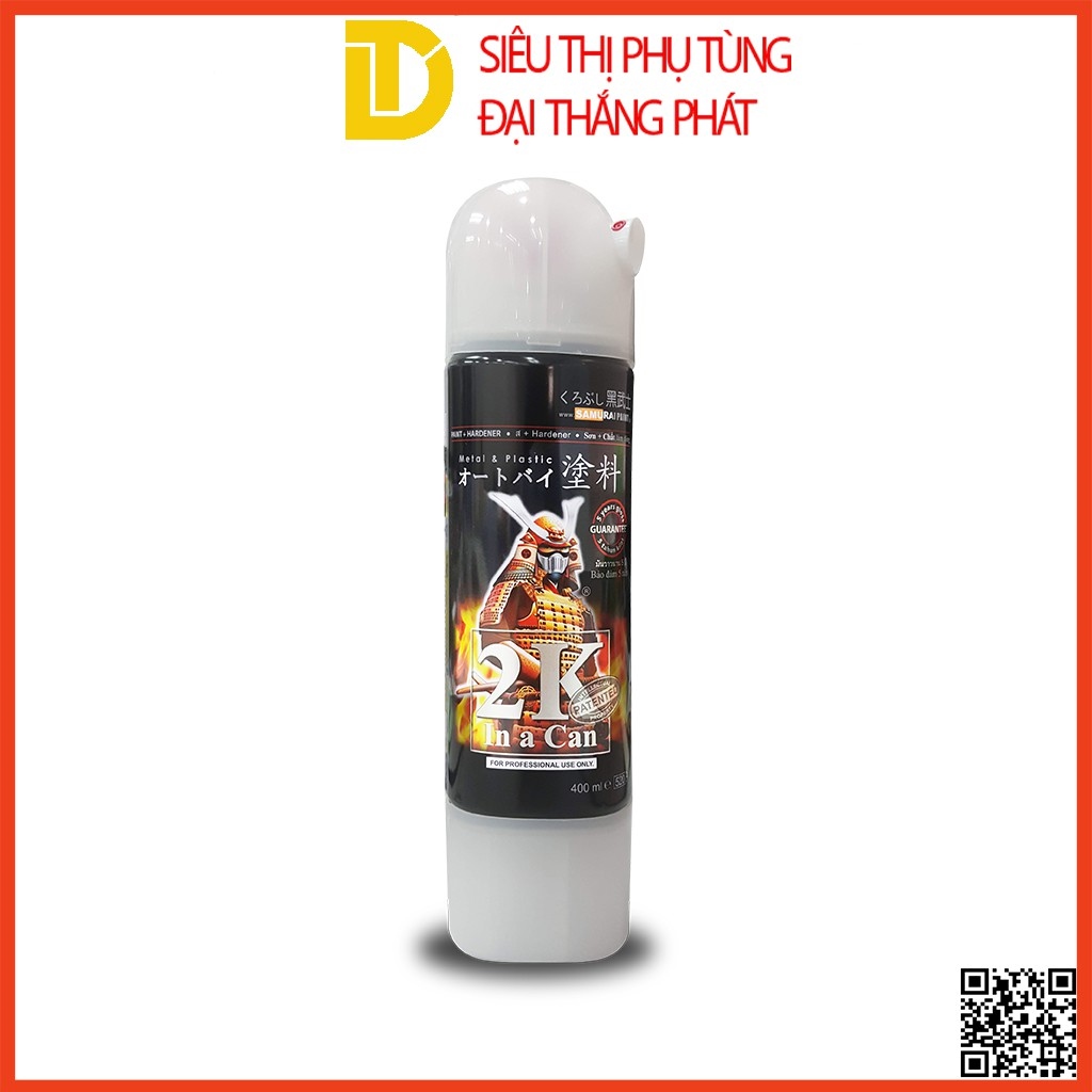 Sơn Samurai sơn Phủ 2K01 Màu trong Sơn xịt xe máy HOT SALE