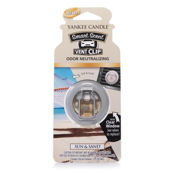 Kẹp thơm xe - kẹp khử mùi xe ô tô Yankee candle Sun & Sand