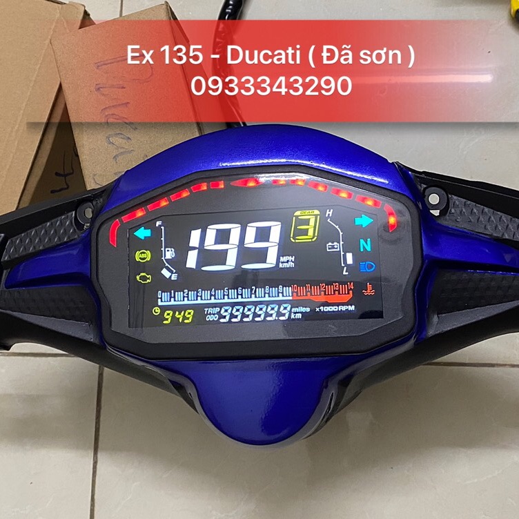 Trọn Bộ Bợ Cổ Ex 135 chế đồng hồ - Ducati