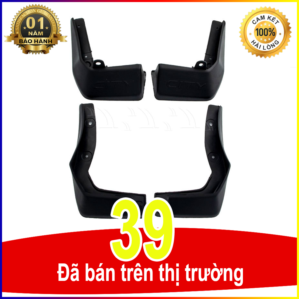Bộ chắn bùn xe Honda City 2015-2019 loại nhựa tốt