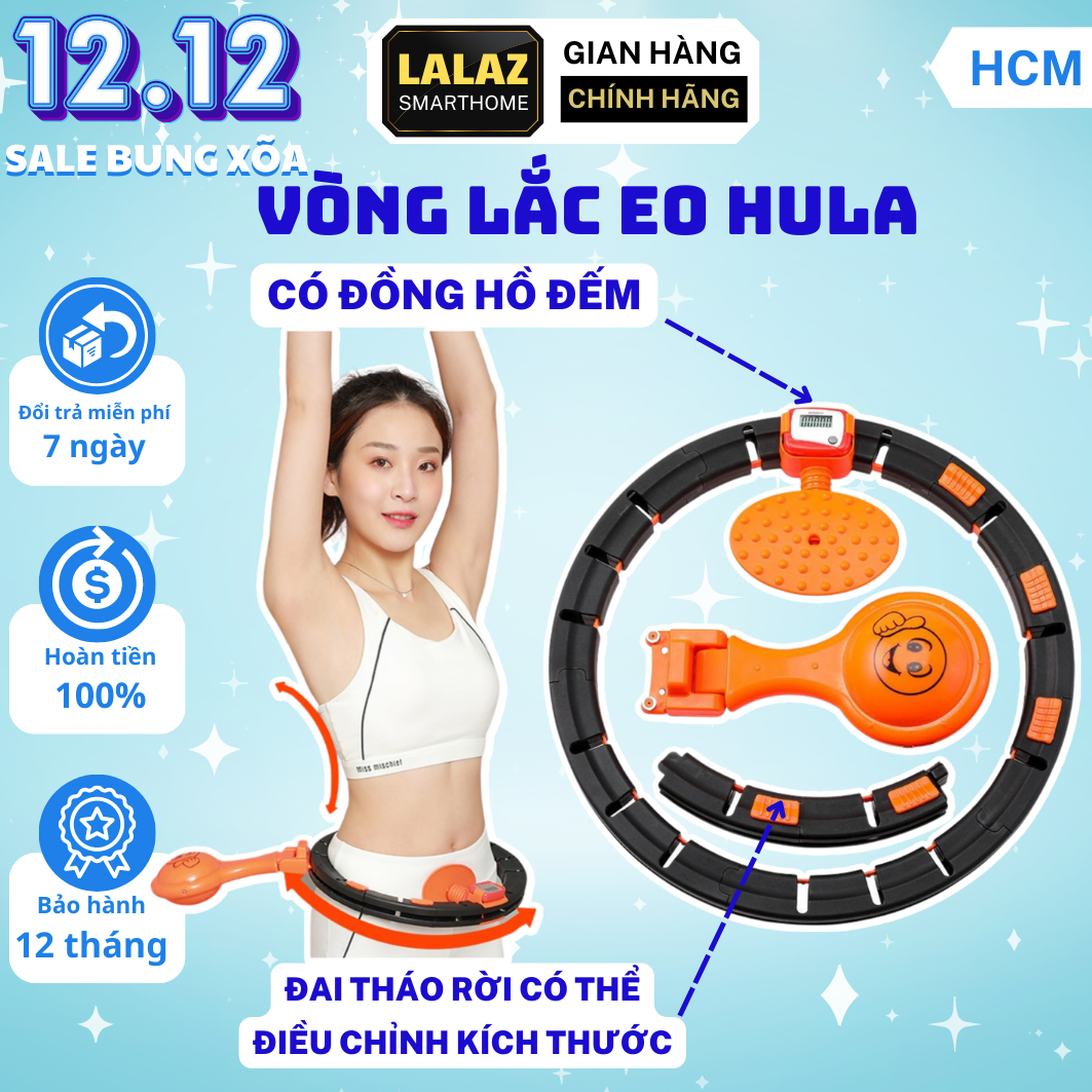  Vòng Lắc Eo Giảm Mỡ Bụng Tập Thể Hình Tại Nhà Hula Hoop Vòng Lắc Eo Thông Minh Có Đồng Hồ Đếm Hiển Thị Vòng Quay Thông Minh Giúp Nâng Cao Sức Khỏe Tại Nhà Lắc Vòng Giảm Mỡ Bụng Vòng Mây Lắc Eo Hỗ Trợ Giảm 