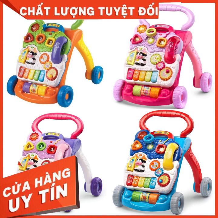Xe tập đi vtech sit-to-stand learning walker đủ màu cho bé từ 6 tháng