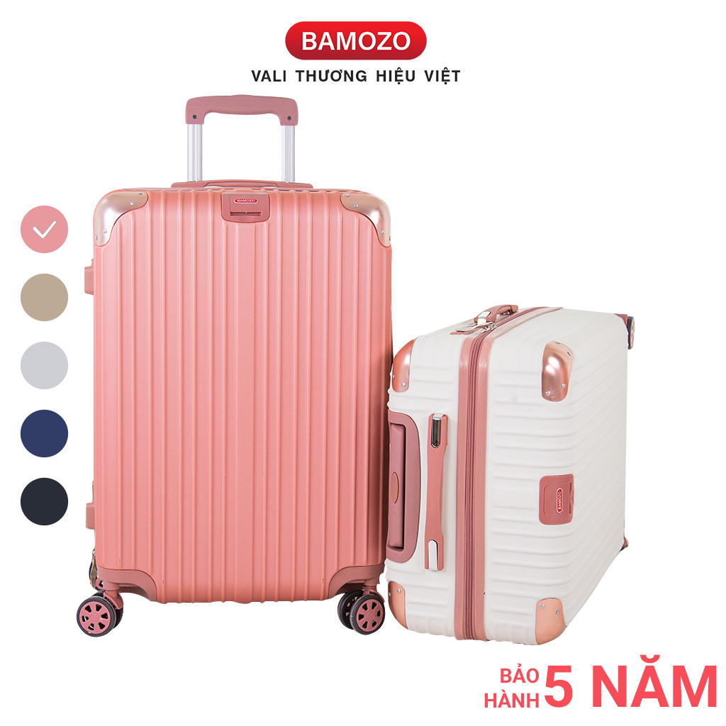 vali du lịch Bamozo 8809 20inch/24inch vali kéo cao cấp thời trang bảo hành 5 năm