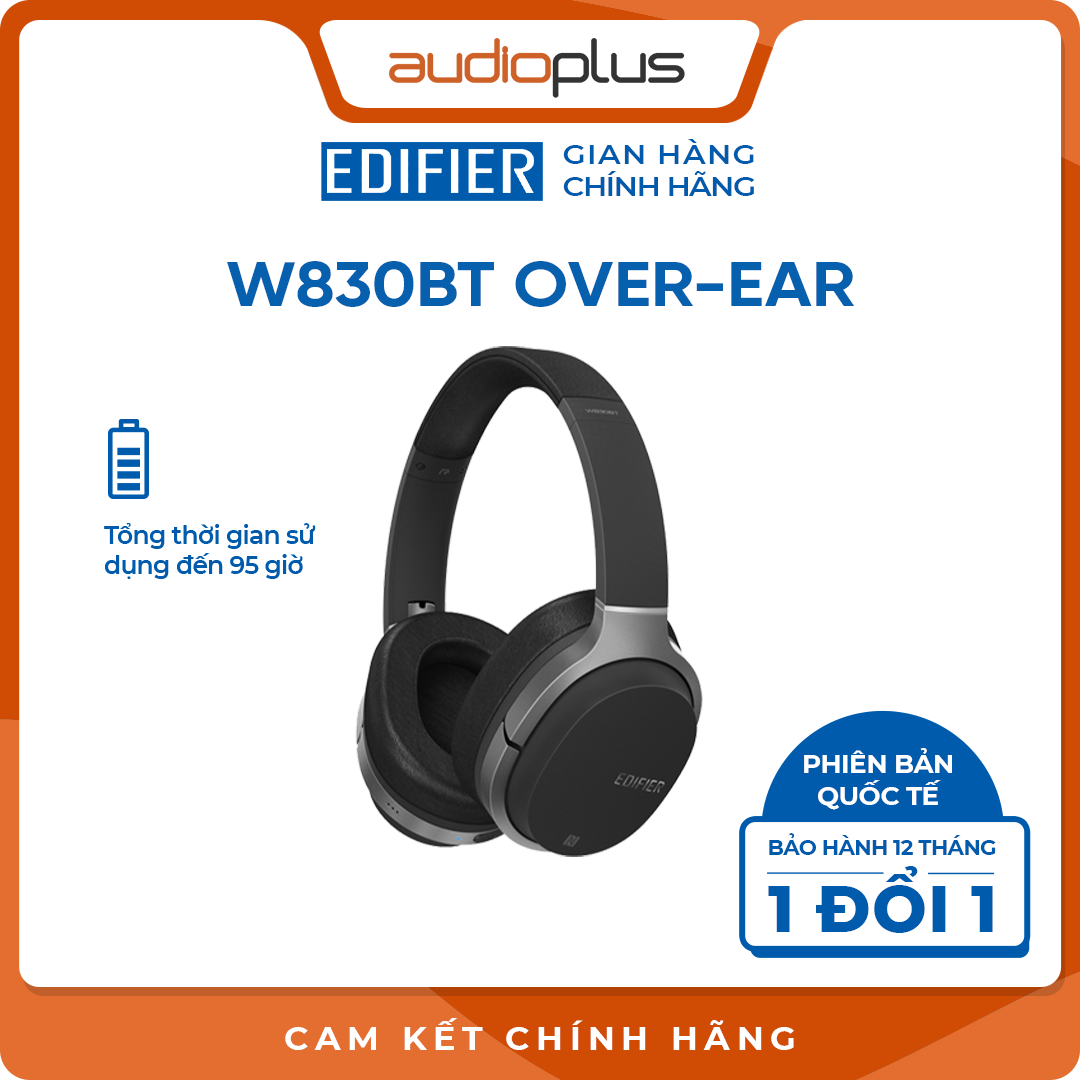 Tai nghe bluetooth Over-Ear Edifier W830BT - Bản quốc tế - Chính hãng