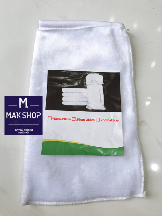 Túi lọc lớn hồ cá cảnh 2 lớp size 25x35cm, đơn giản, tiện lợi, dễ sử dụng