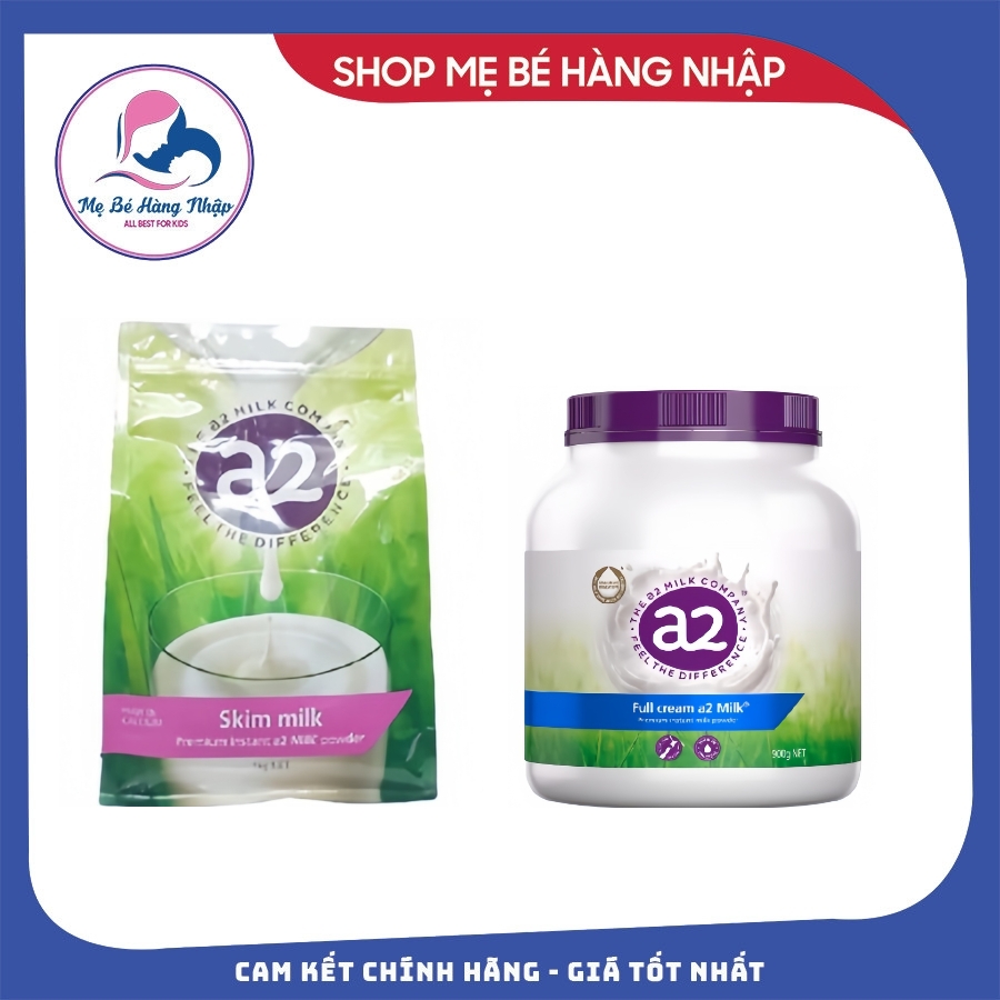 Sữa a2 úc tách kem chính hãng - bịch 1 kg