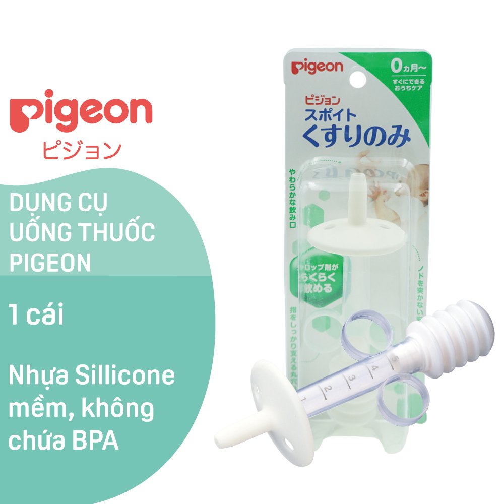 Dụng cụ uống thuốc cho bé Pigeon (HSD: 12/2023)
