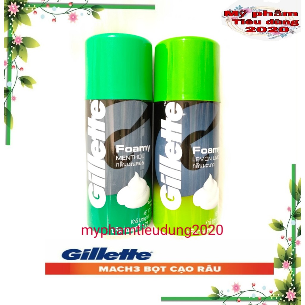 Bọt cạo râu gillette 175g