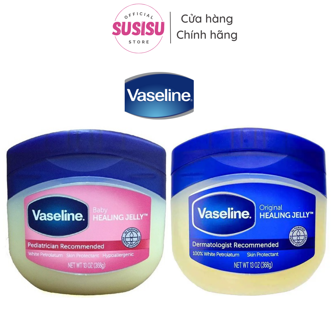 Sáp dưỡng ẩm Vaseline truyền thống Original Protection dạng sáp mỡ 49g - 368g