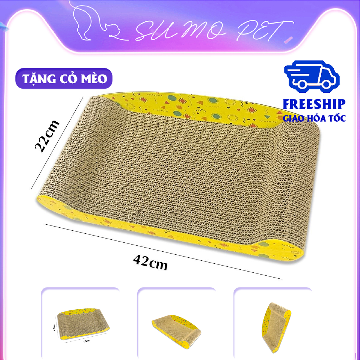 Bàn cào móng mèo hình, bàn cào móng mèo,ghế sofa cho mèo - bcgsf