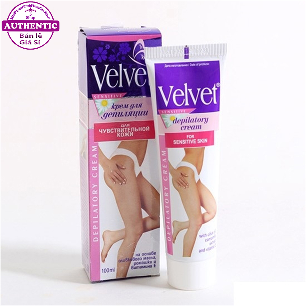 KEM TẨY LÔNG VELVET DEPILATORY NGA 100ML
