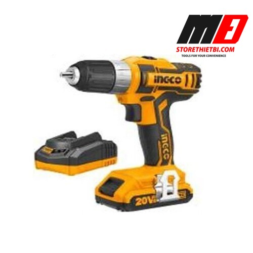 Cdli20011 máy khoan dùng pin lithum 20v ingco