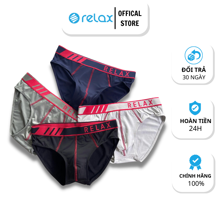 Quần lót nam relax thun lạnh cao cấp chính hãng, quần sịp nam relax cao cấp , relax underwear rltk16