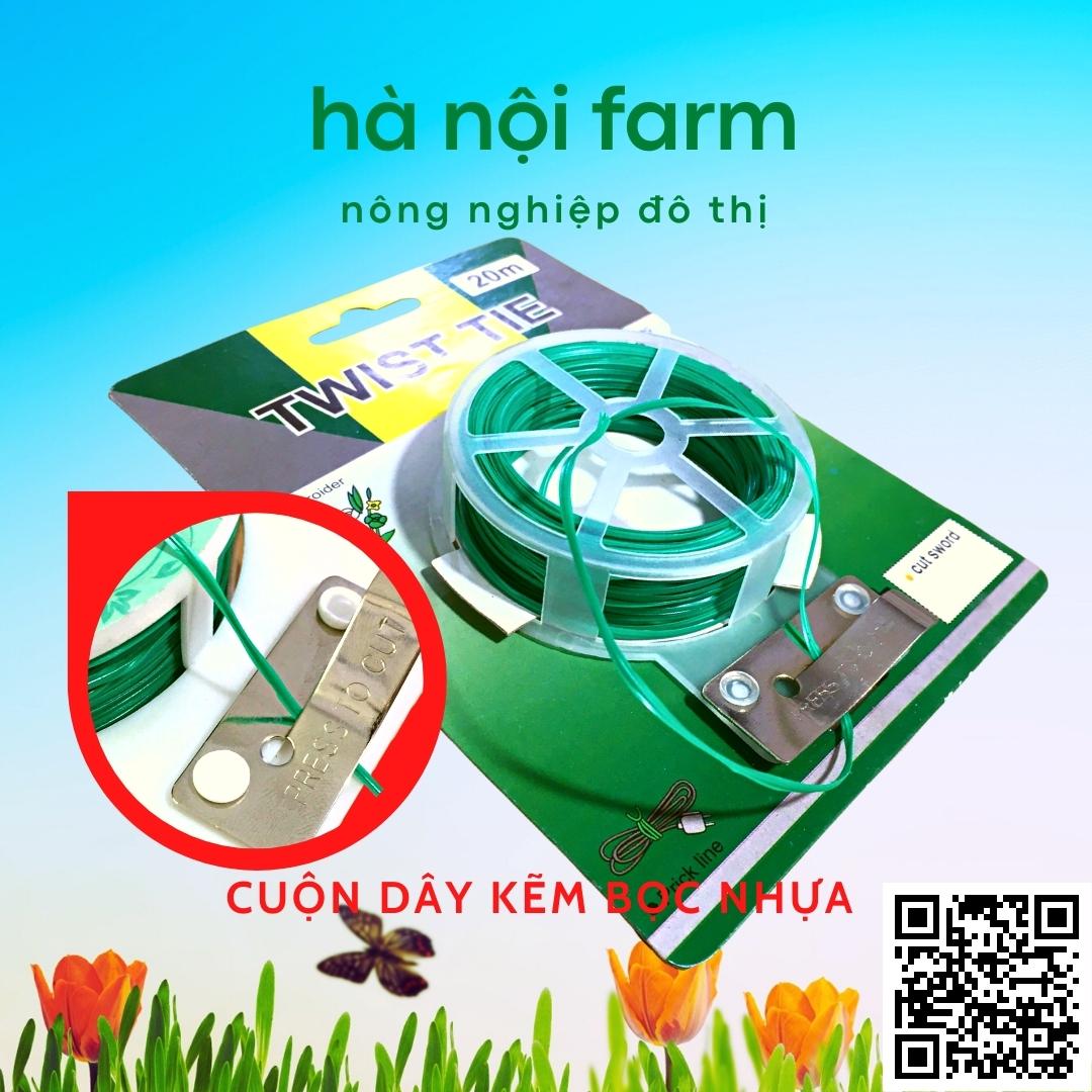 Cuộn dây cột lan bọc nhựa twist tie – cuộn 50m