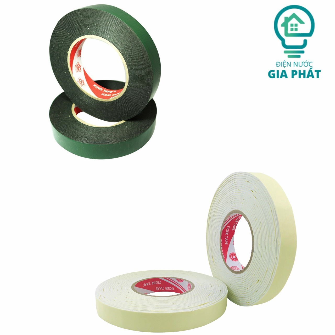 Băng keo xốp 2 mặt siêu dính keo dính dán được trên nhiều bề mặt, tường gạch, nhựa, sắt - ĐIỆN NƯỚC GIA PHÁT.