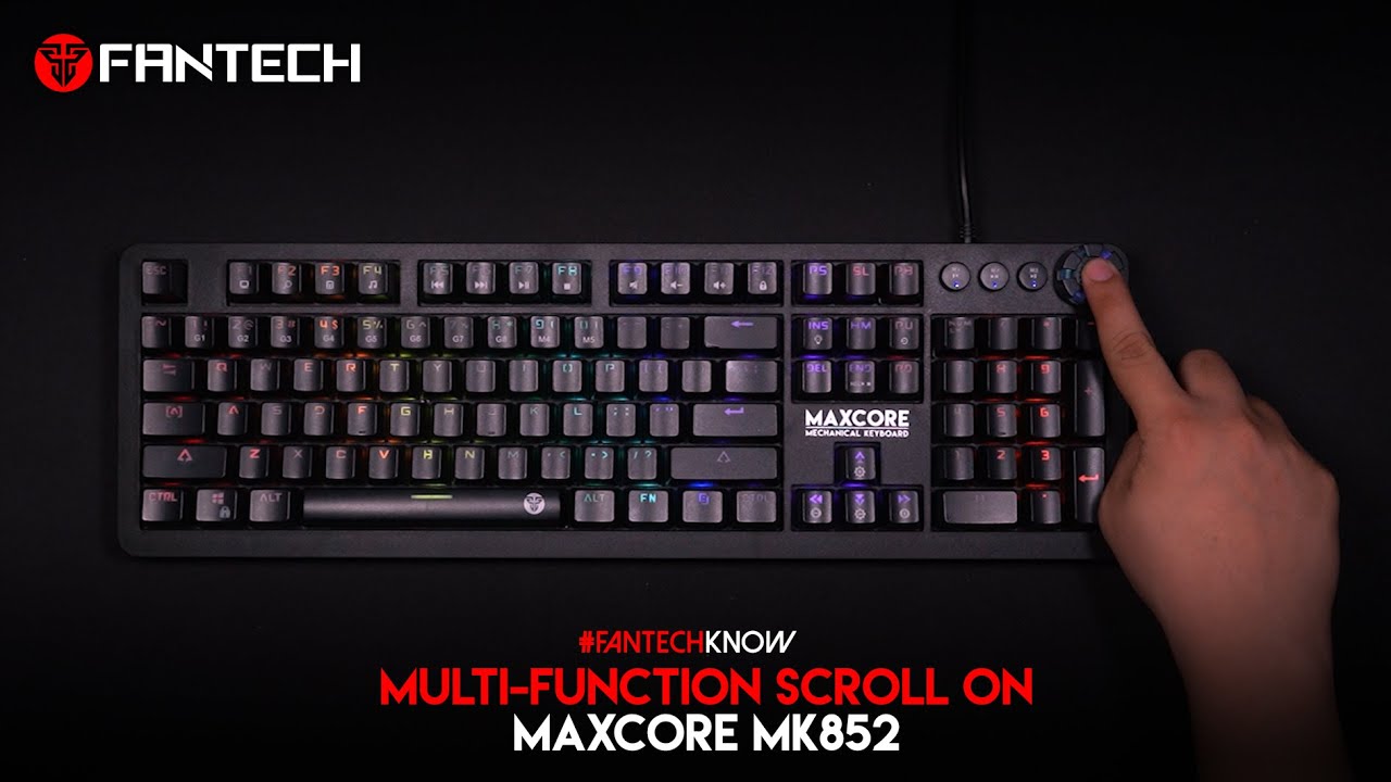 Bàn phím cơ fantech mk852 maxcore outemu