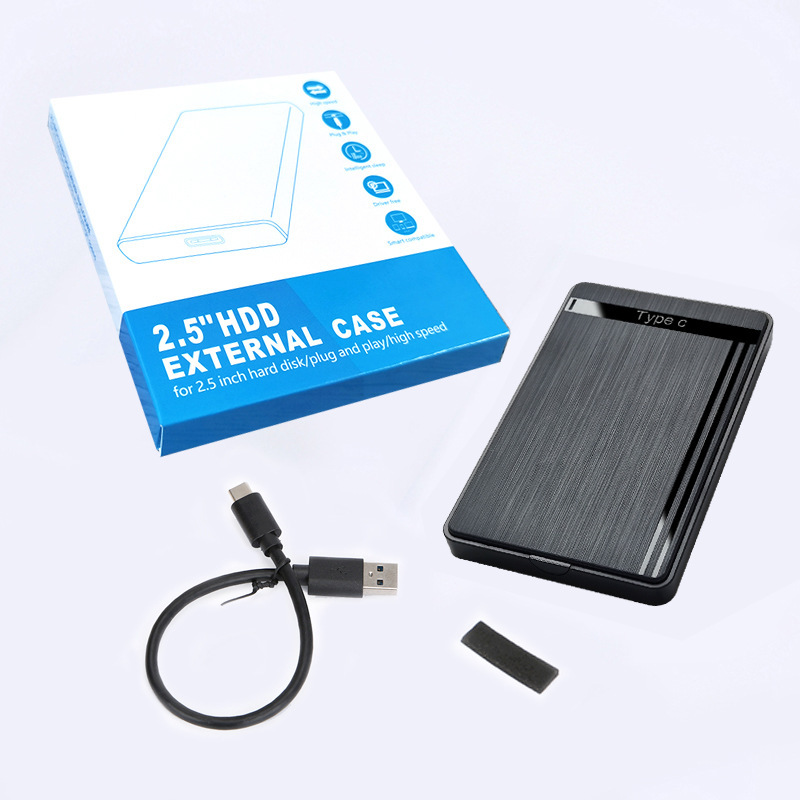 Box ổ cứng type c box ổ cứng 2.5'' shoule sata type c - dùng cho hdd, ssd - sp chính hãng