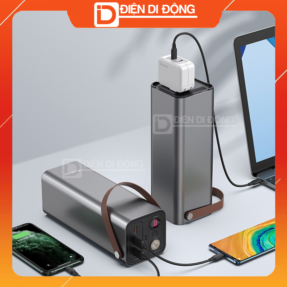 Trạm sạc dự phòng Yoobao EN1 46.200mAh 220V 150W sạc nhanh PD 65W