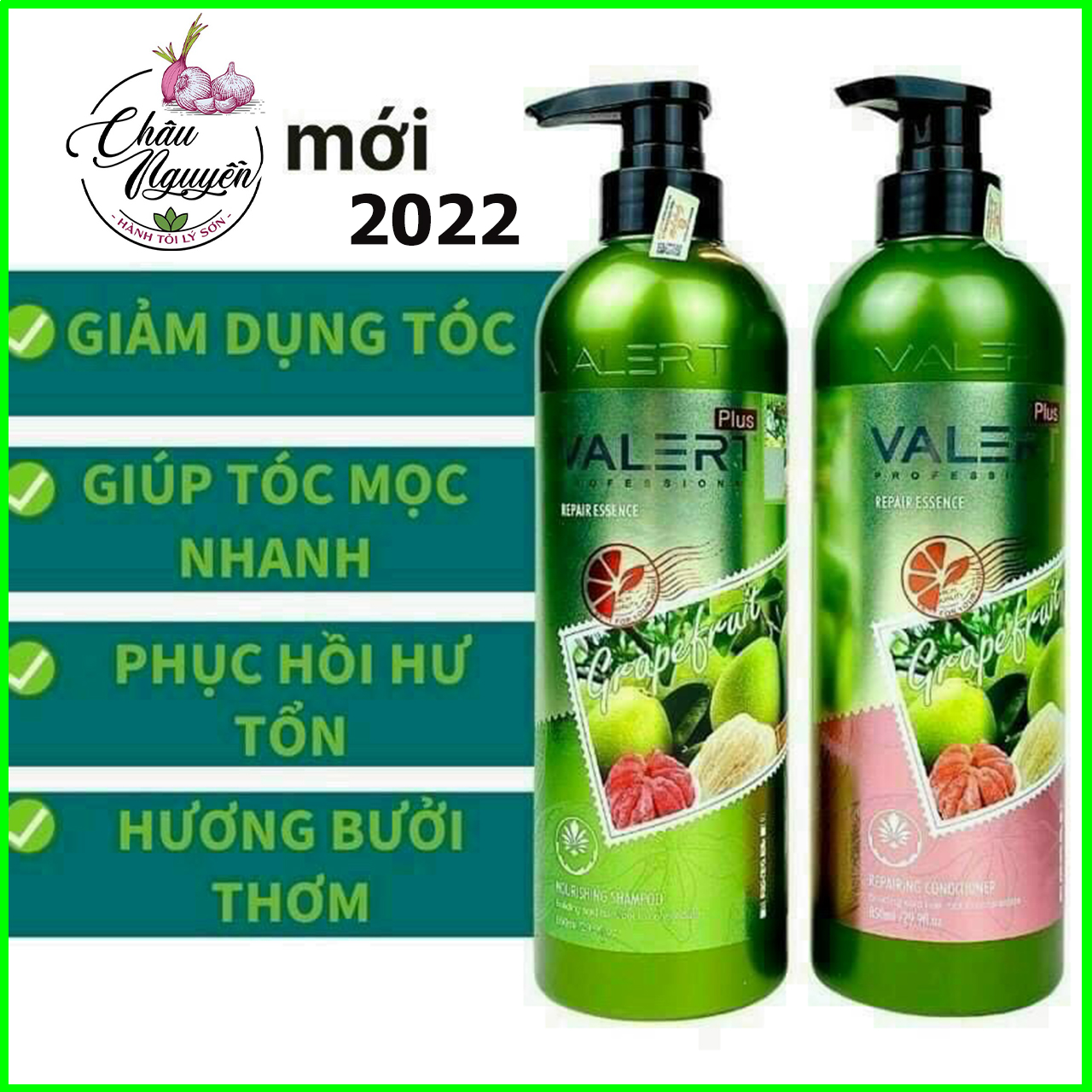 [bán lẻ chai gội, mẫu mới] Dầu Gội Bưởi CHỐNG RỤNG và KÍCH THÍCH MỌC tóc