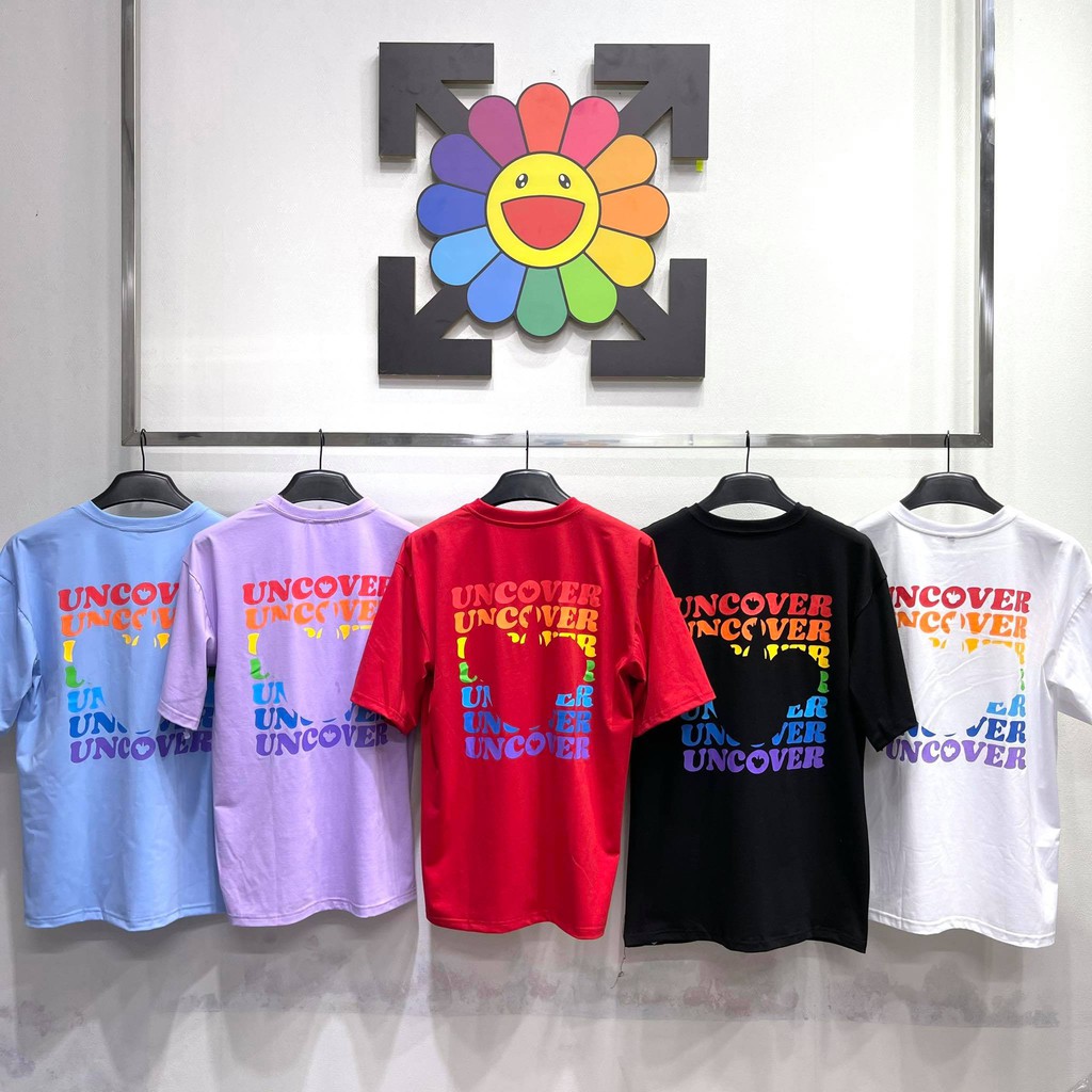 [HCM][Mã FASHIONT4MA2 giảm 10K đơn 50K] Áo thun UNCOVER 7 màu full tag nam nữ Kun shop